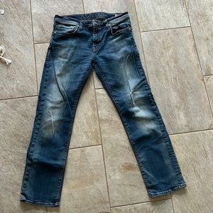 Mavi Mens Straight Leg Jeans